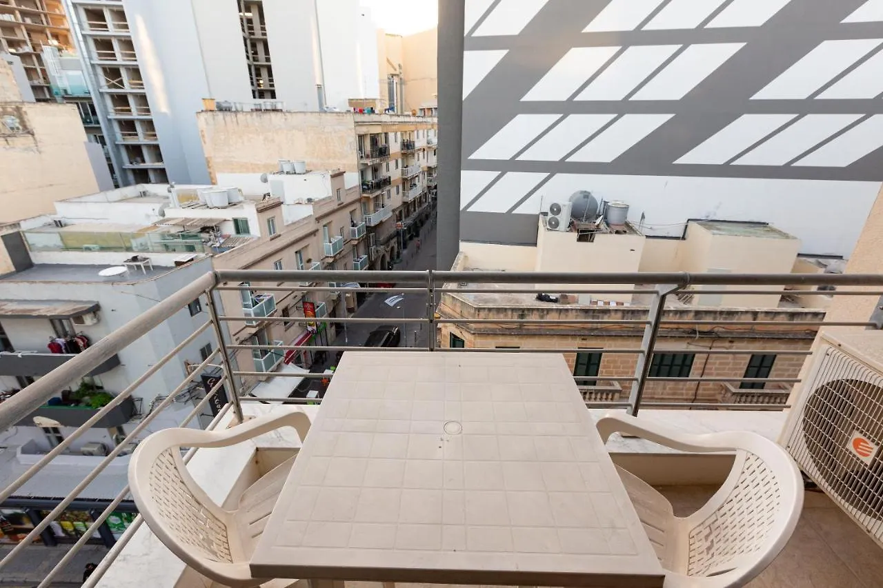Apartment Lovely, Spacious High Floor Apt In Central Pv & Ac By 360 Estates San Ġiljan
